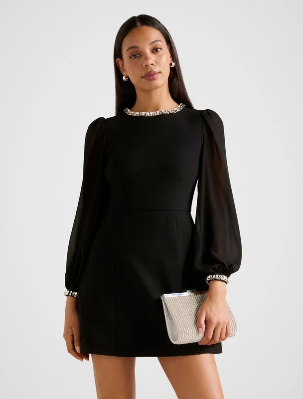 forever new INDIANA Embellished Mini Dress